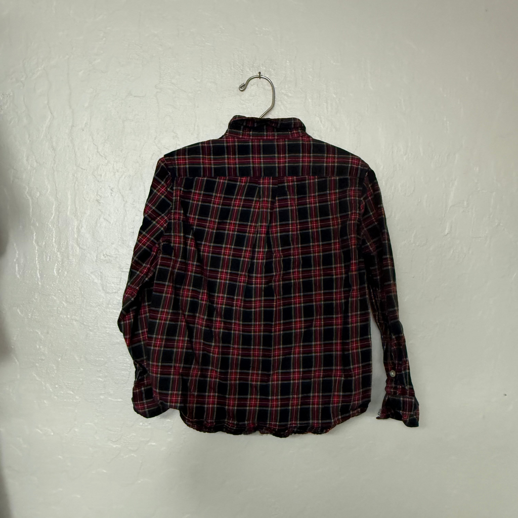 ralph lauren boys' plaid shirt 5Y