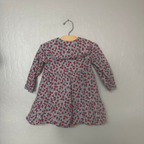 zara girls' floral dress peter pan collar 2-3Y
