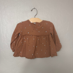 zara girls' peplum tee with hearts 18-24M
