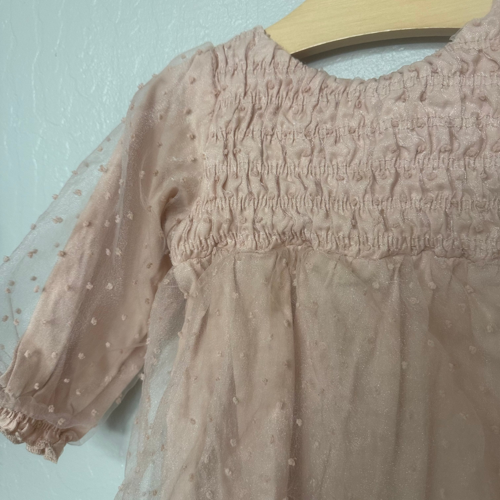 zara girls' tulle dress 18-24M