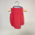 ralph lauren girls' pink romper / onesie 6M