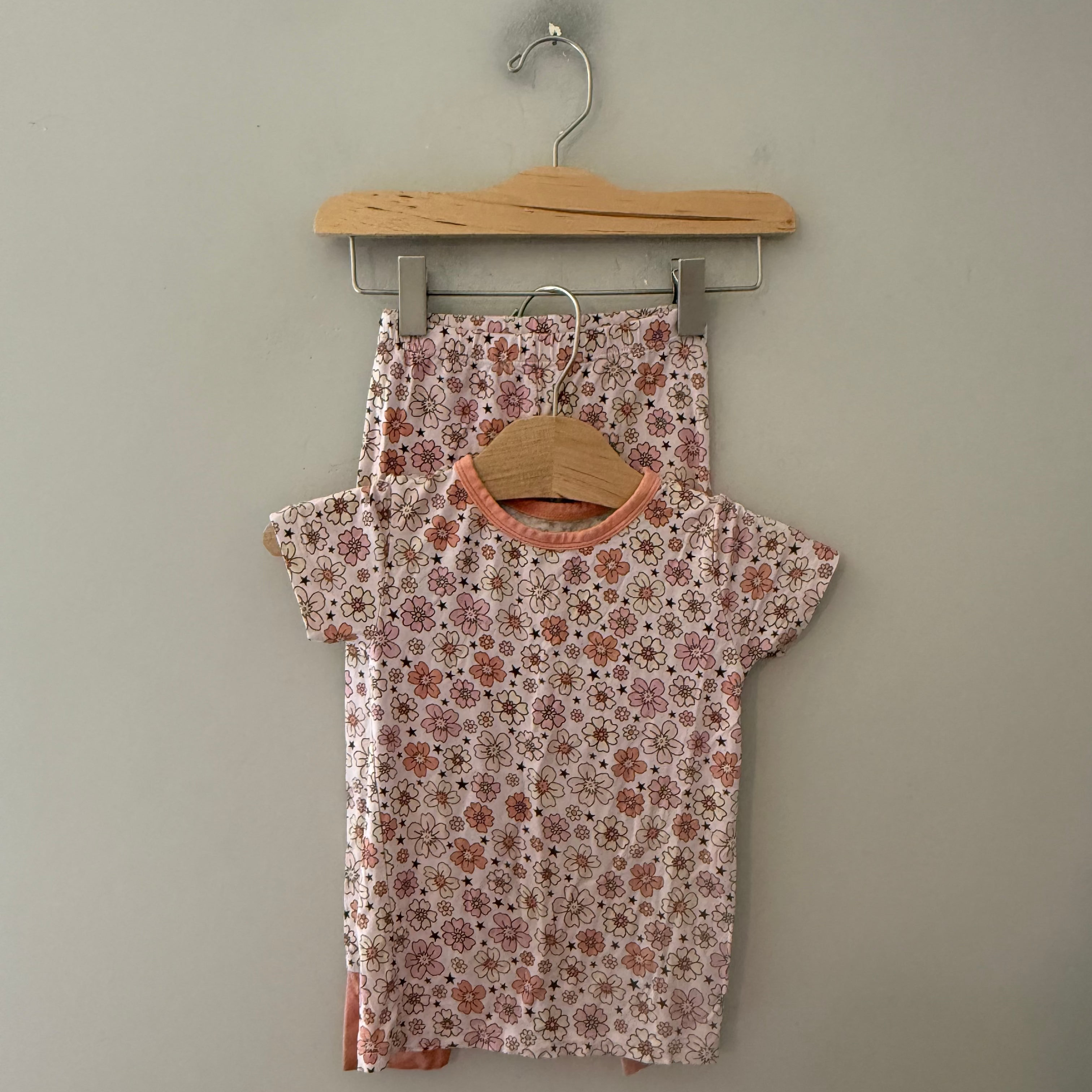 in my jammers bamboo set tropical floral 3T