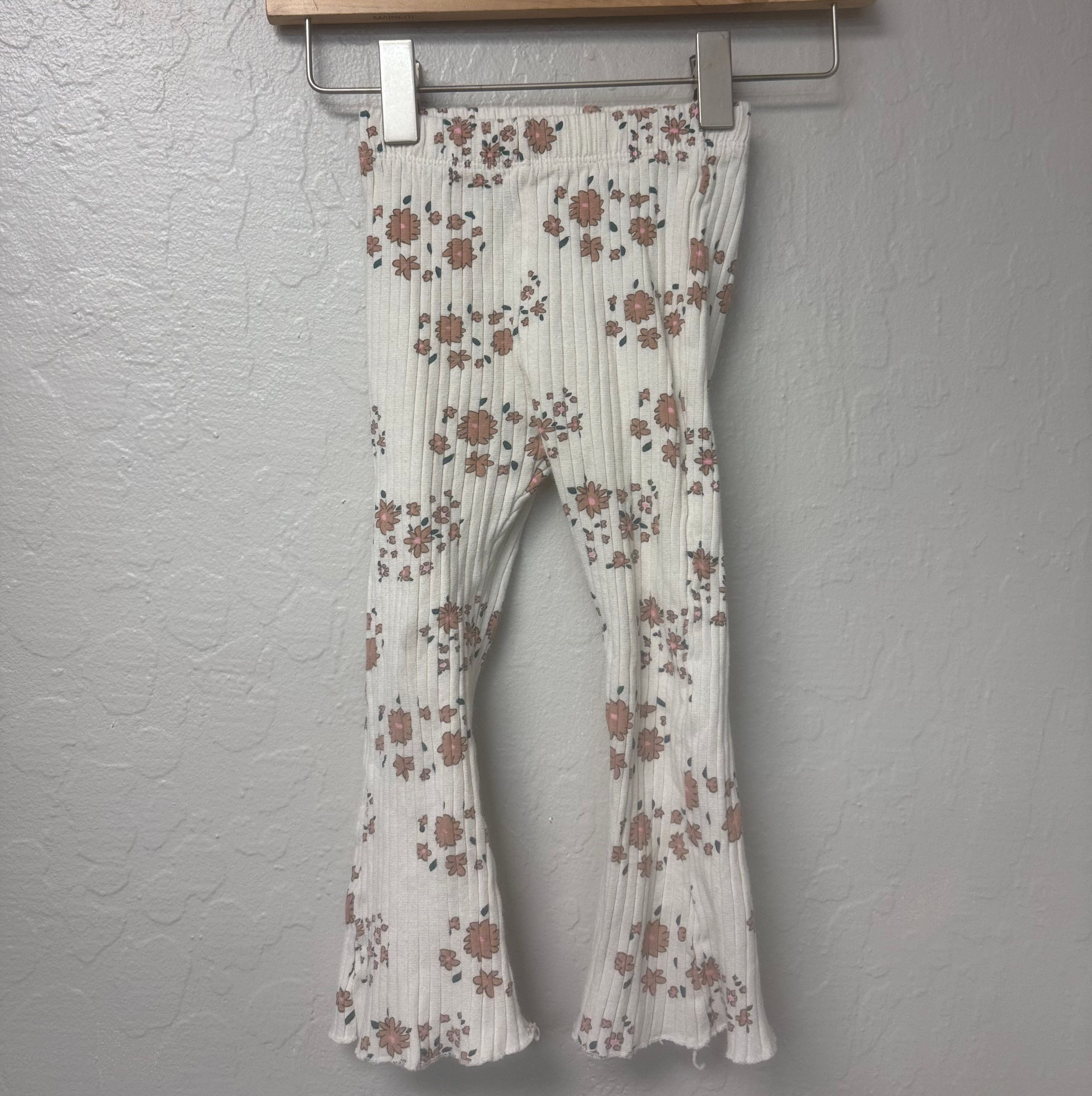 zara cream floral set 18-24M 2-3Y