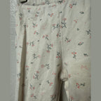 zara x h&m girls' pink sweater / leggings set 12-18M