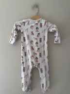 caden lane dog footie 6-12M