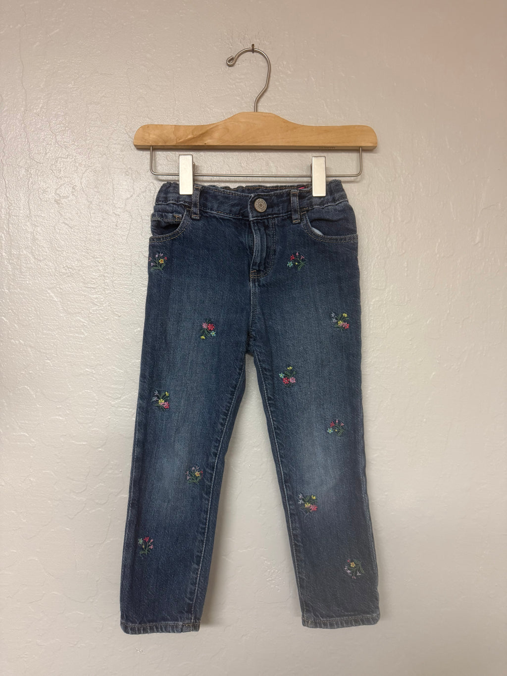baby gap floral jeans 4Y