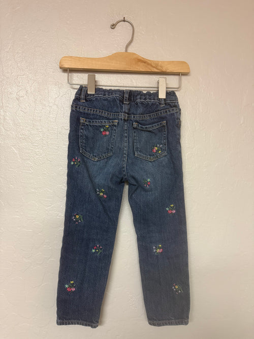 baby gap floral jeans 4Y