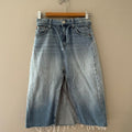 Zara Girls' Blue Denim Midi Skirt 11-12Y