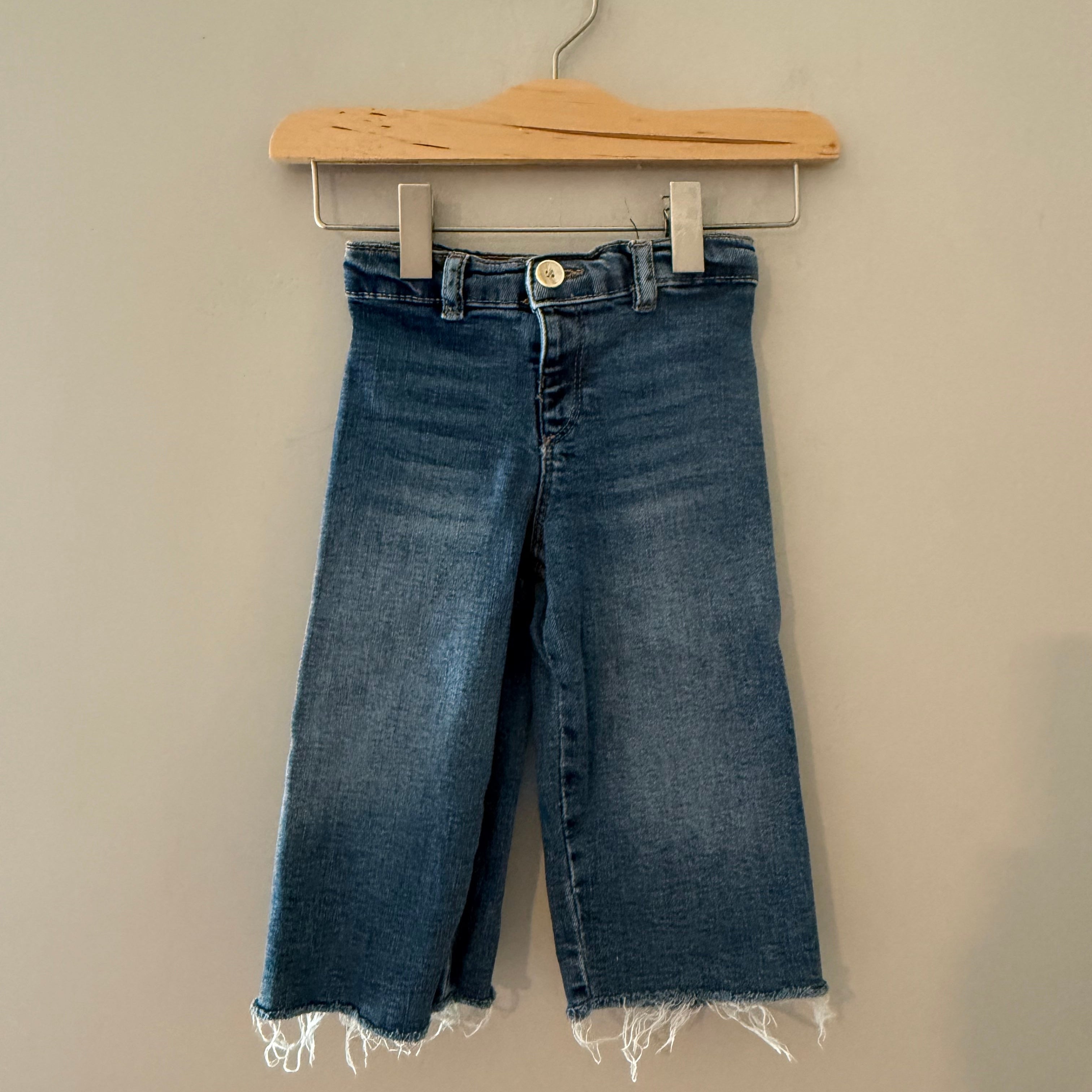 Zara Girls' Wide Leg Jeans 12-18M