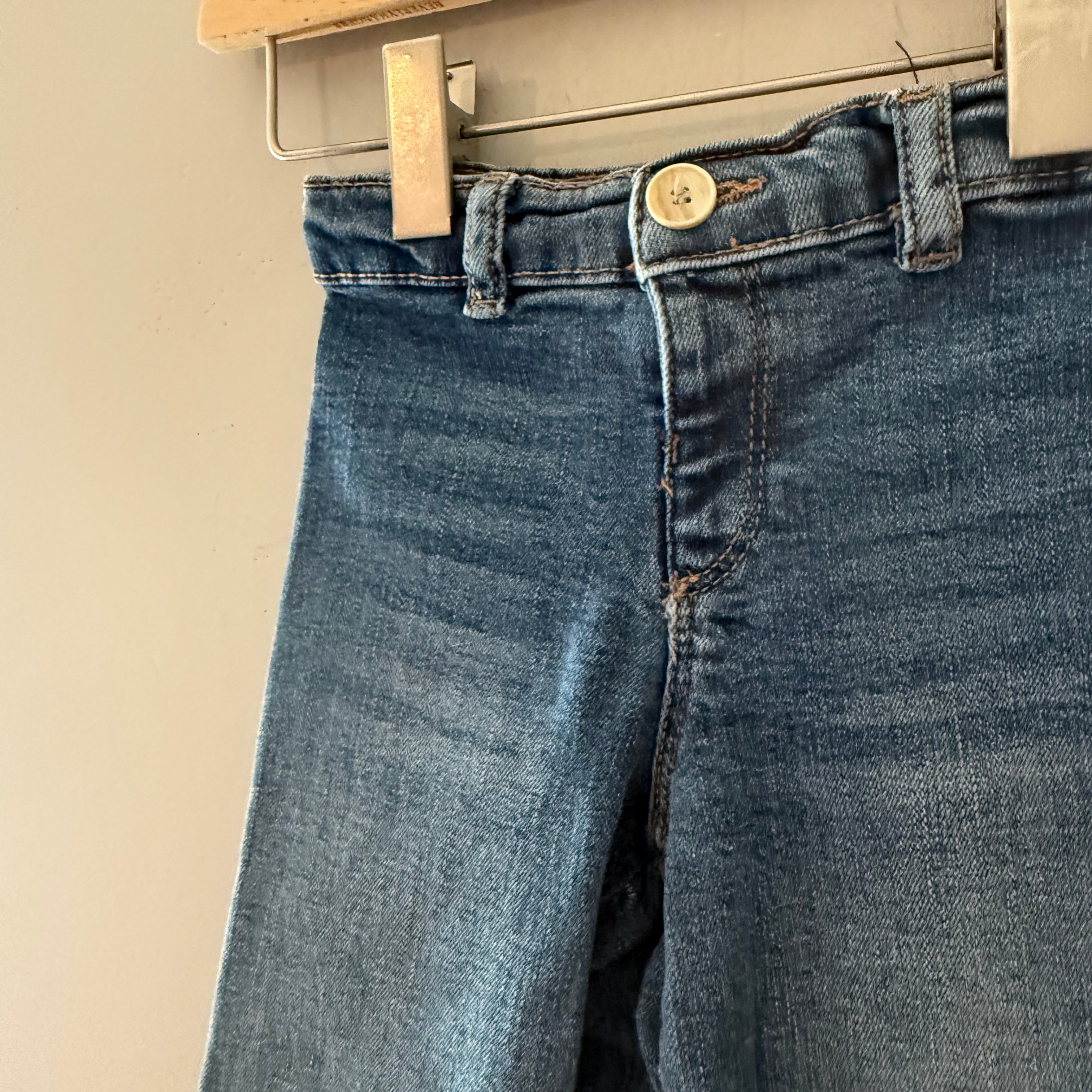 Zara Girls' Wide Leg Jeans 12-18M