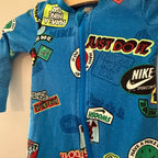 boys' blue nike footie 18M