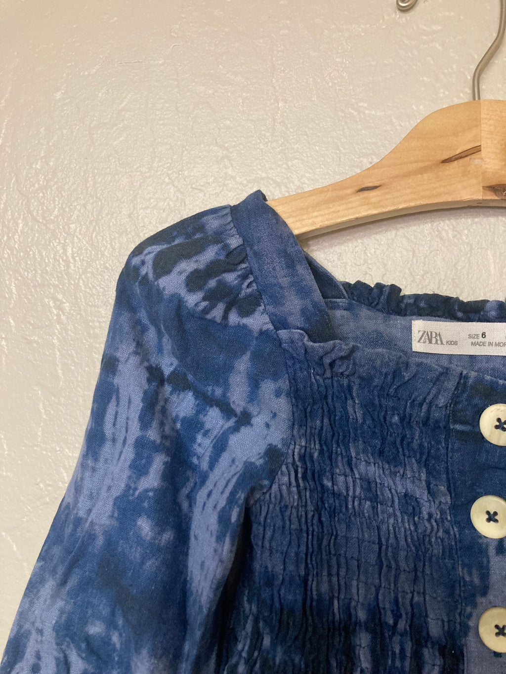 Zara Girl's Tie-Dye Dress