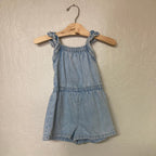 zara denim romper 3Y