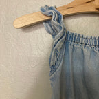 zara denim romper 3Y