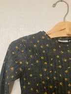 Zara Girl's Floral Long Sleeve Tee