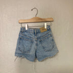 zara girls' denim skort 6-7Y