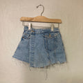 zara girls' denim skort 6-7Y