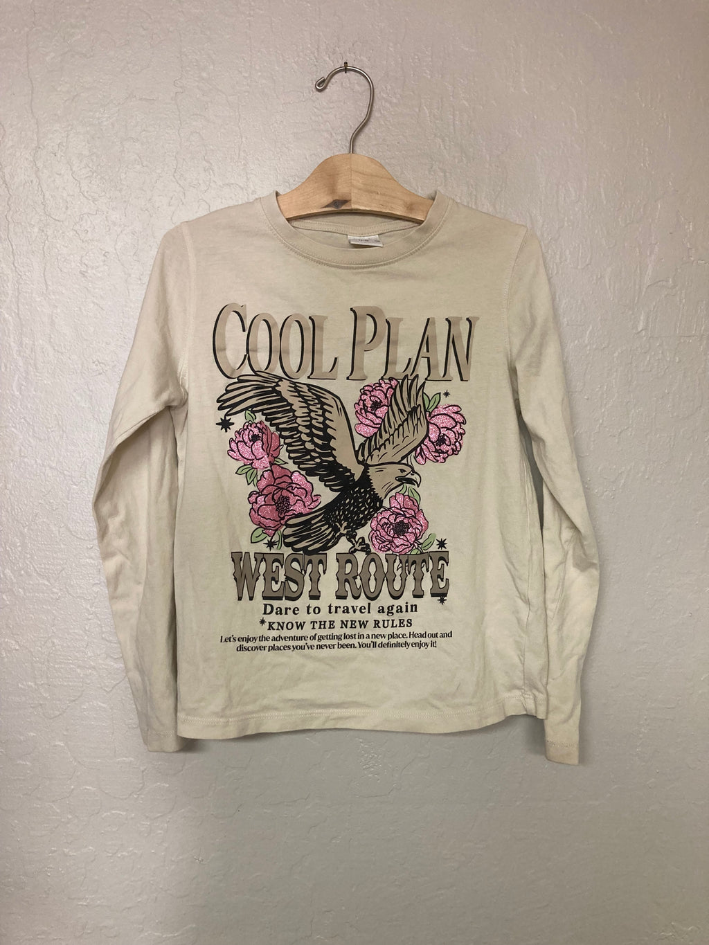 Zara Girl's Long Sleeve Graphic Tee