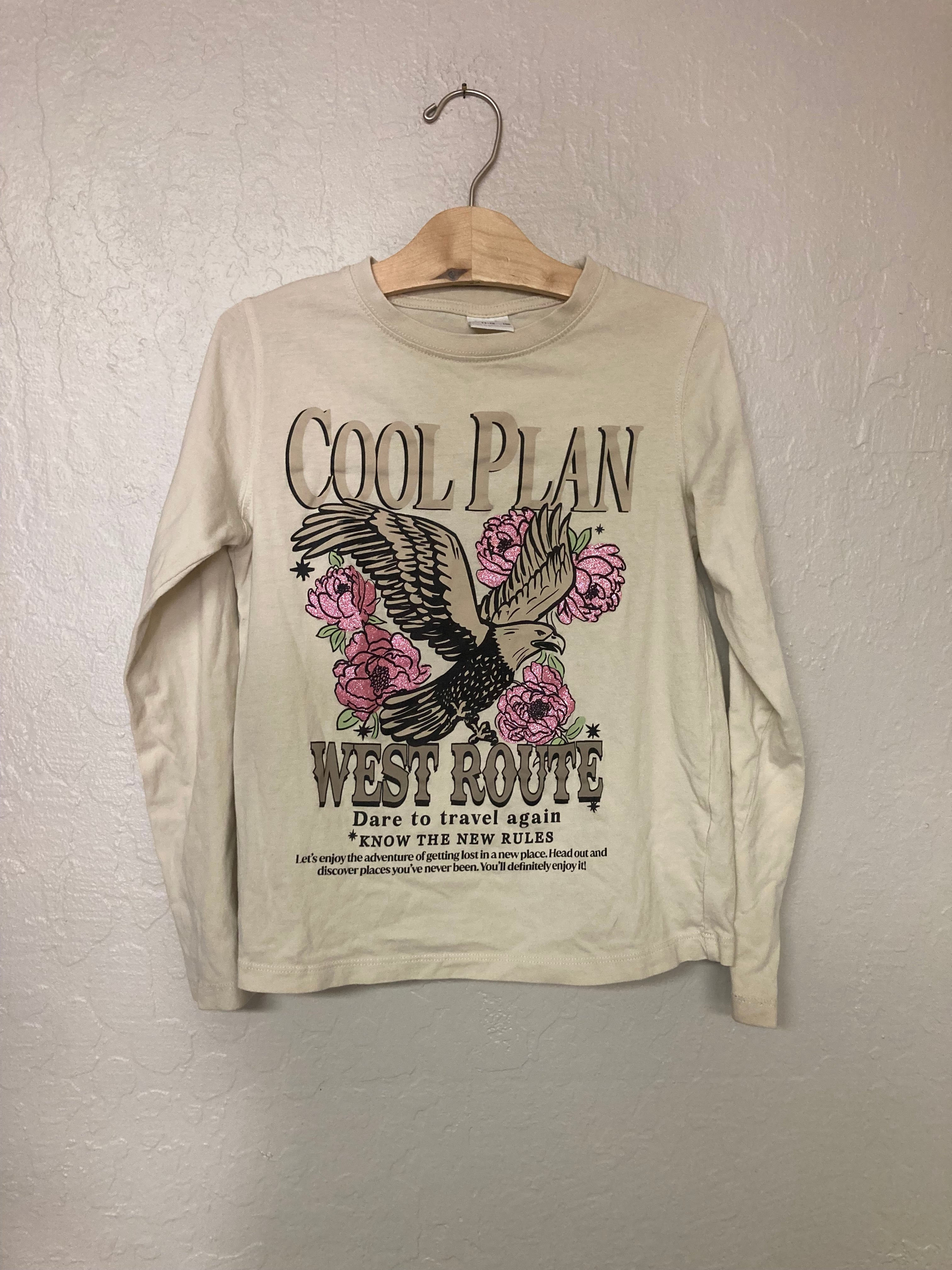 Zara Girl's Long Sleeve Graphic Tee