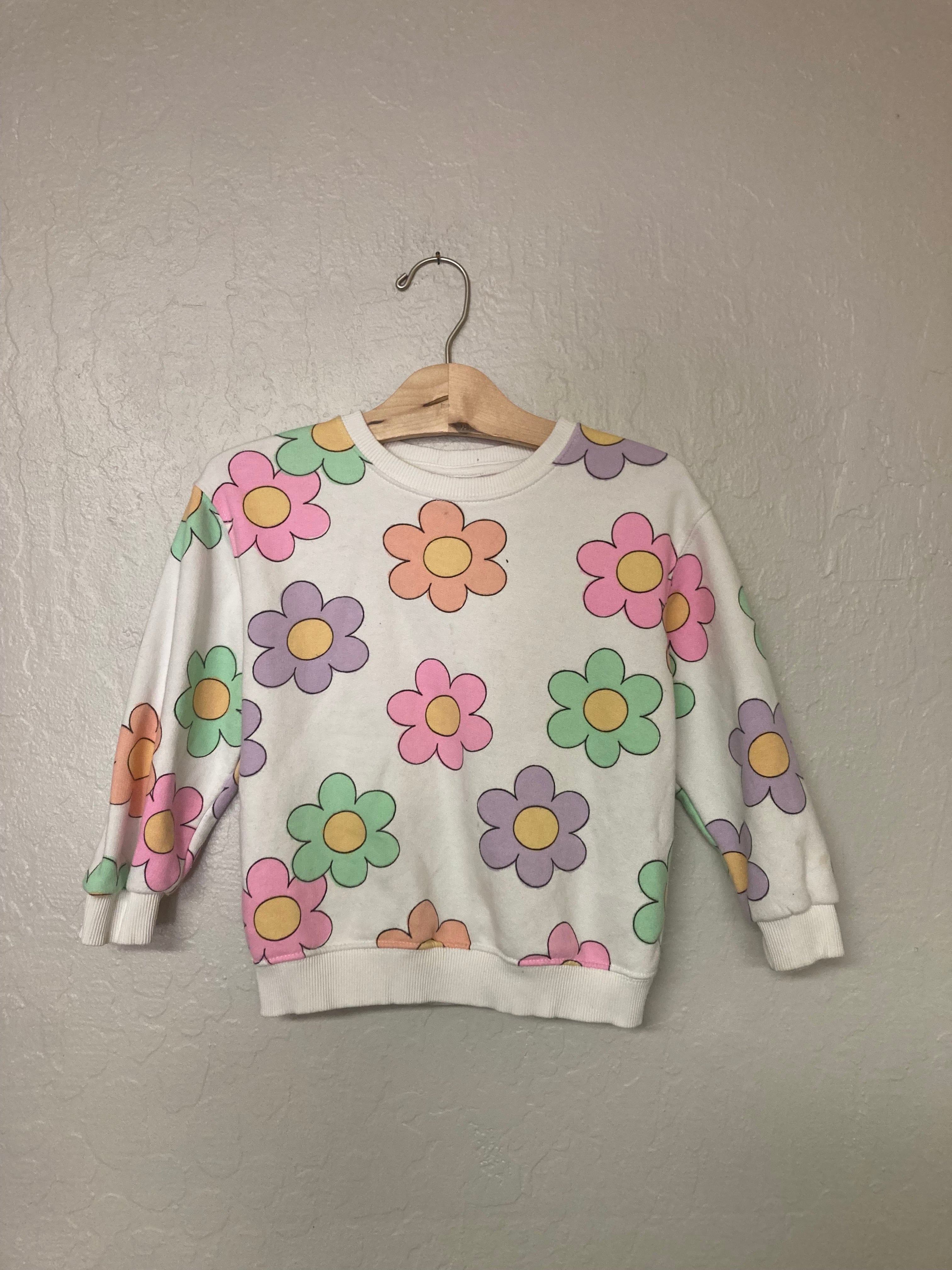 Zara Girl's Sweatshirt Floral