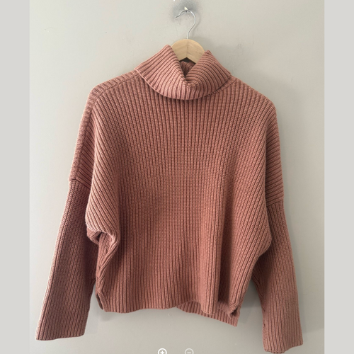 abercrombie & fitch chunky turtleneck sweater