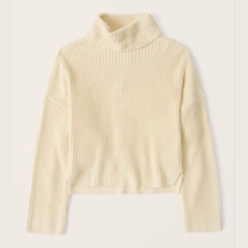 abercrombie & fitch chunky turtleneck sweater
