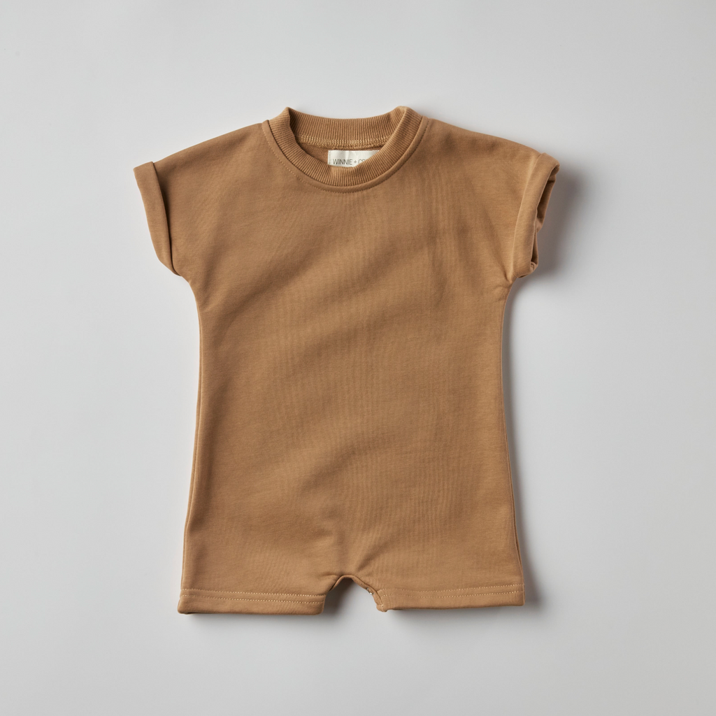 winnie + crew tan shortie newborn