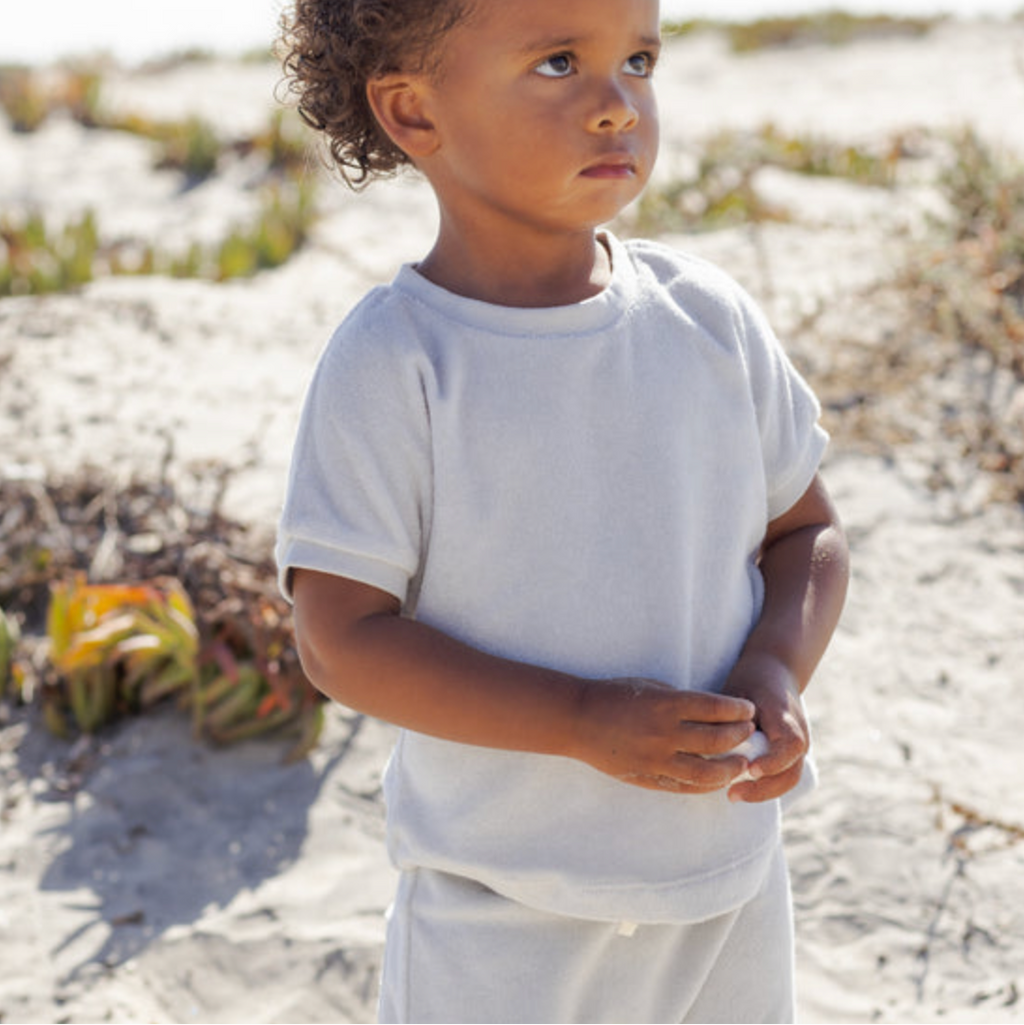 quincy mae gender neutral french terry set 3-6M