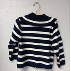 zara girls' striped cardigan 3-4Y