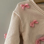 reverie threads bow cardigan 3-4Y