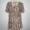 zara girls' mini floral dress 11-12Y