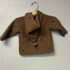 zara acorn print cardigan 6-9M