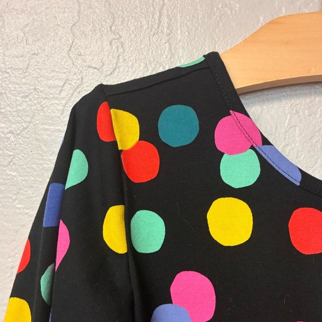 hanna andersson polka dot dress 8Y