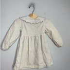 zara girls' corduroy peter pan collar dress 2-3Y