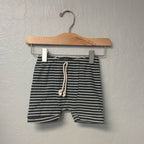 mebie baby gender neutral stripe shorts 2T