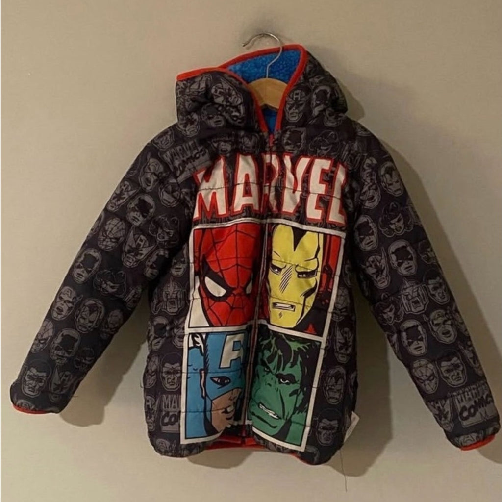 marvel boys' coat 5Y