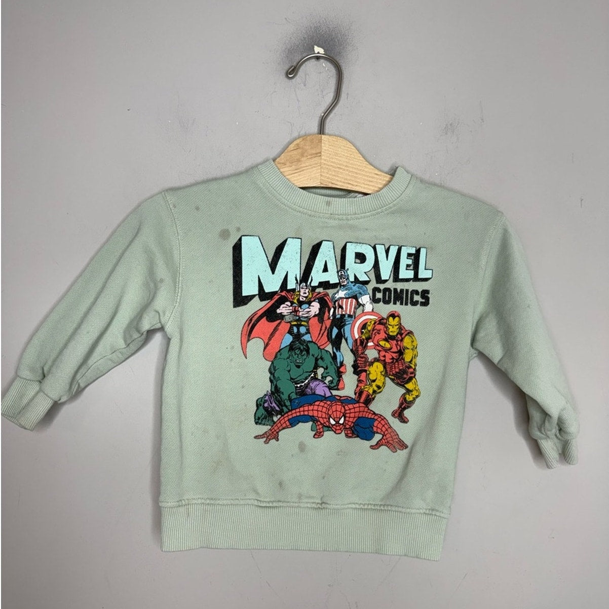 zara x marvel boys sweatshirt 2T