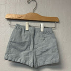 kendi organics boys' blue shorts 6-12M