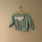 zara x bluey blue sweatshirt 2-3Y