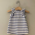 janie and jack girls' stripe‎ dress 12-18M