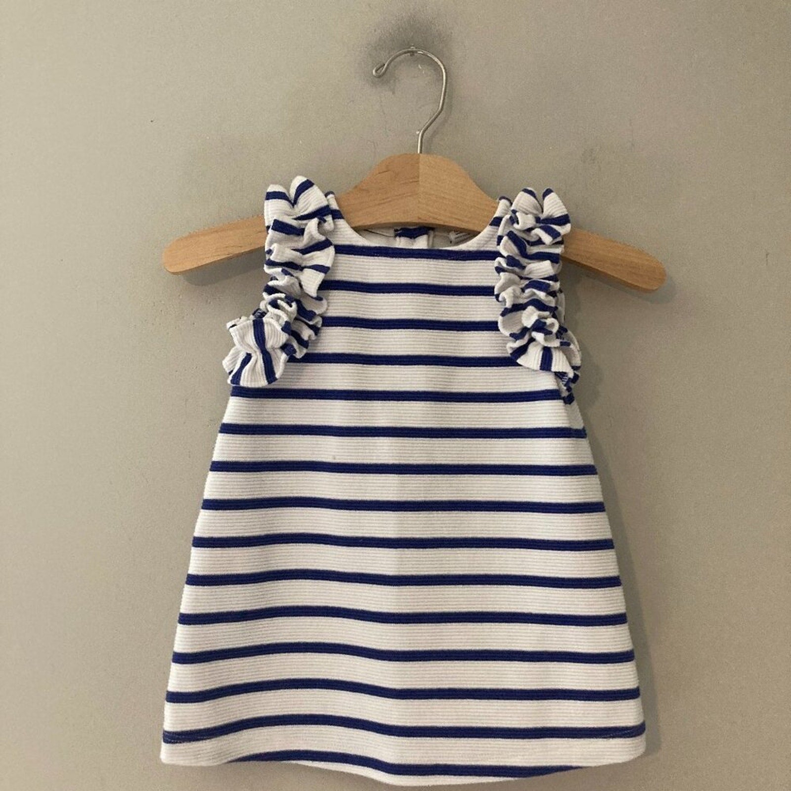 janie and jack girls' stripe‎ dress 12-18M