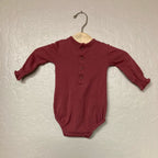 l'oved baby‎ dark pink bodysuit 3-6M