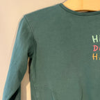 zara boys' green long-sleeve tee happy 3-4Y