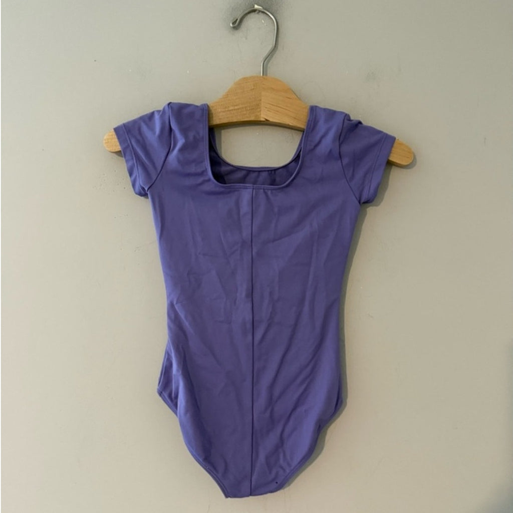 bloch dancewear purple leotard 4-5Y