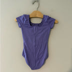 bloch dancewear purple leotard 4-5Y