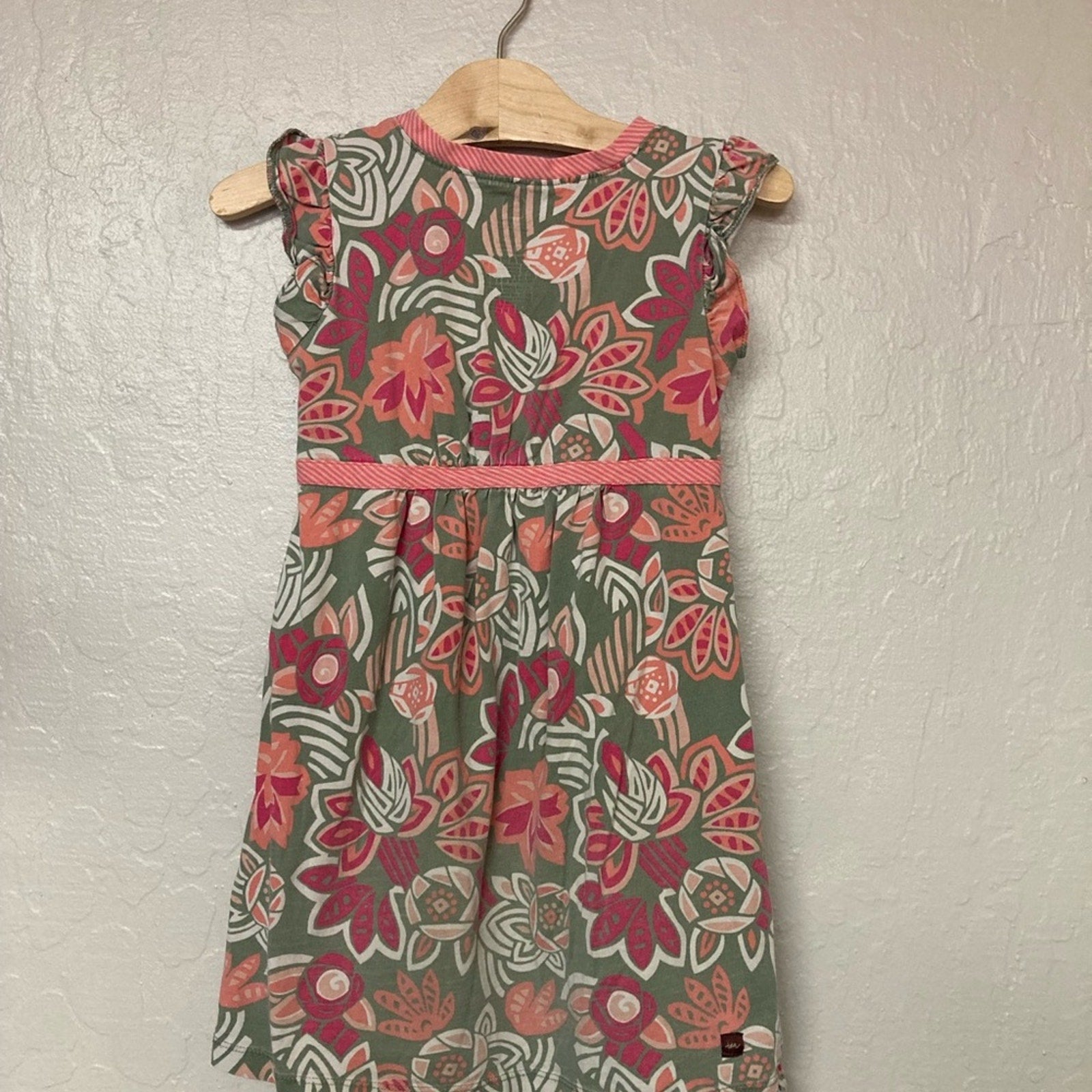 collection sleeveless floral dress 5Y
