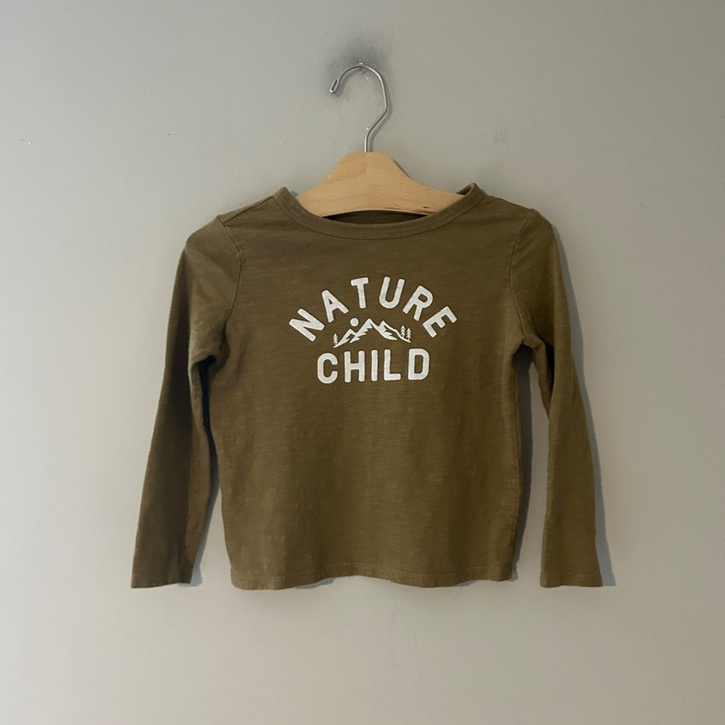 little co. gender neutral long-sleeve tee 4Y
