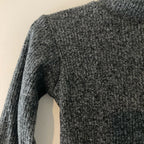 zara girls' charcoal sweater 3-4Y