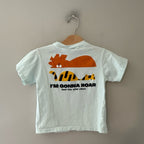 zara boys' tee lion tiger 4Y