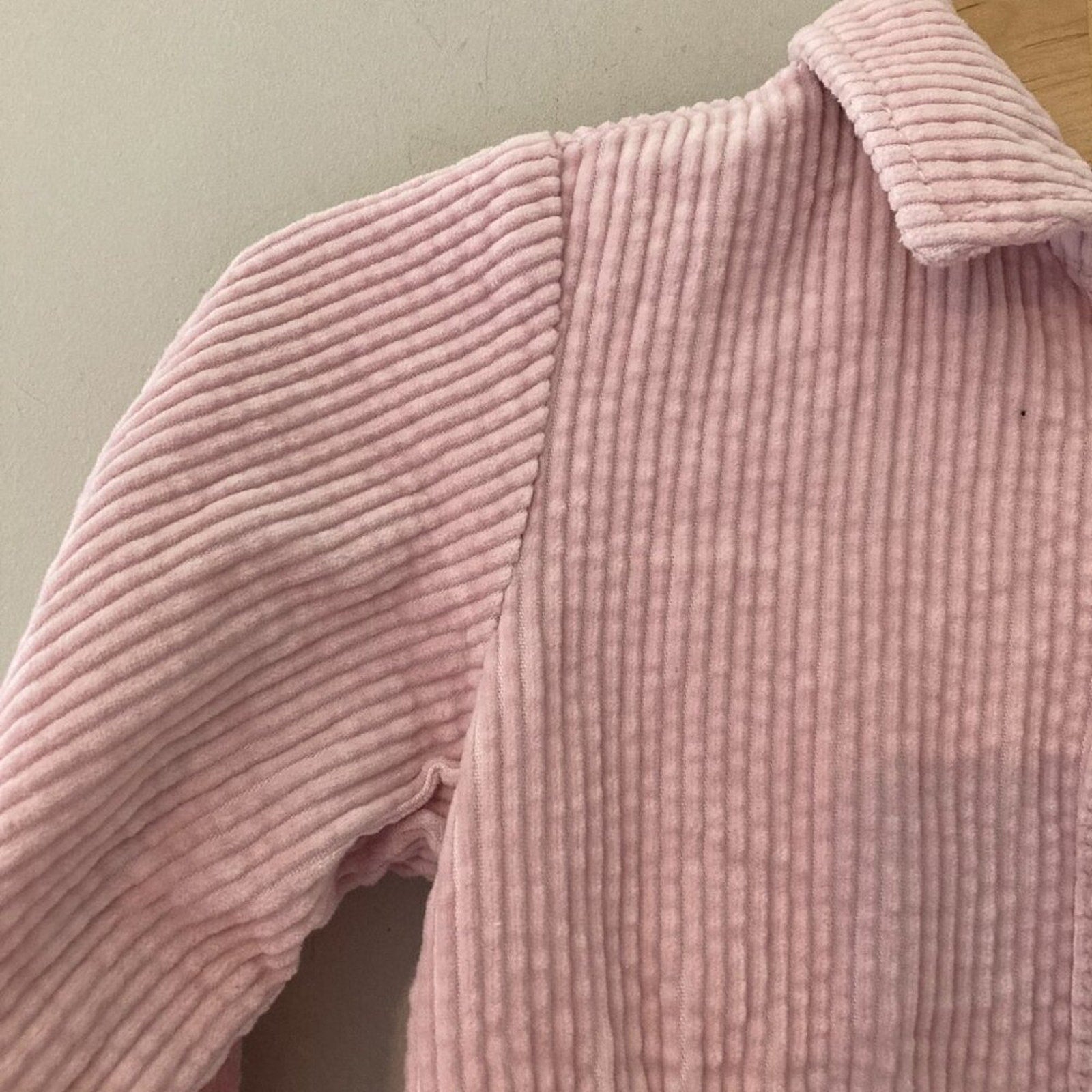 zara pink corduroy dress 3-4Y